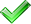 green checkmark