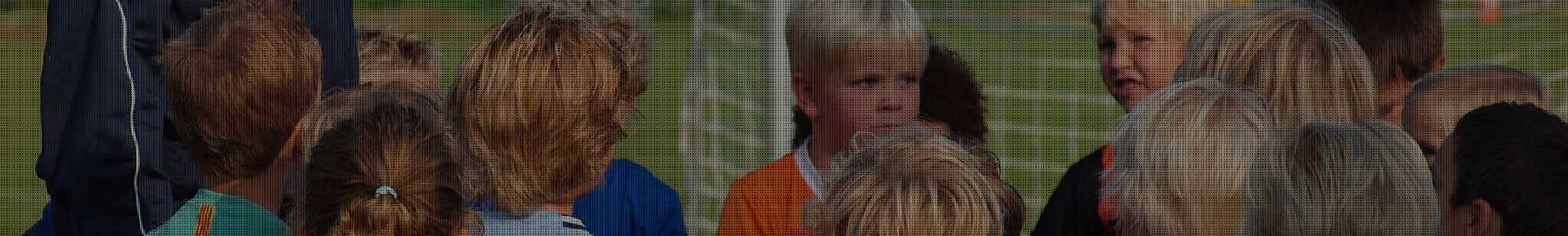 Kids on soccer field