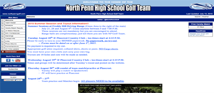 North Penn High School Golf Team
